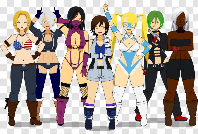 Dead Or Alive Fighting Game Character Video - Silhouette - Woman Transparent PNG
