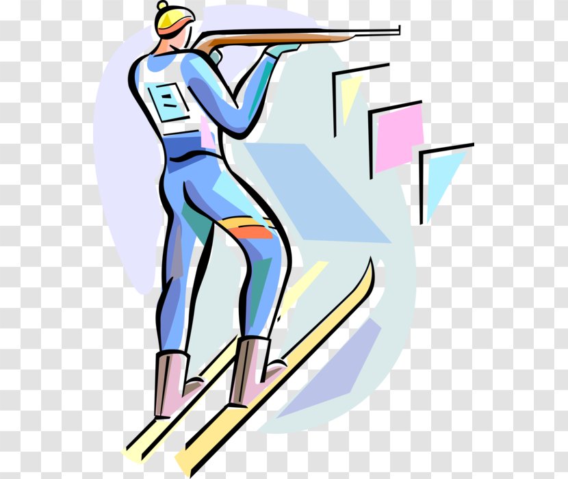 Clip Art Illustration Winter Olympic Games Biathlon - Shoe - Symbol Transparent PNG