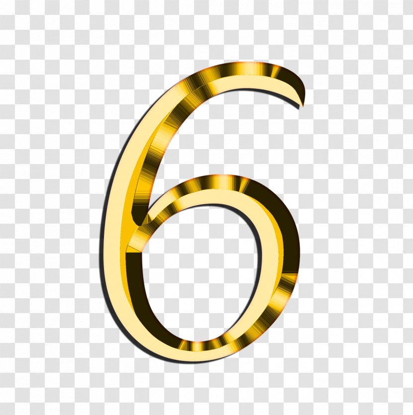 Number Training - Gold Transparent PNG