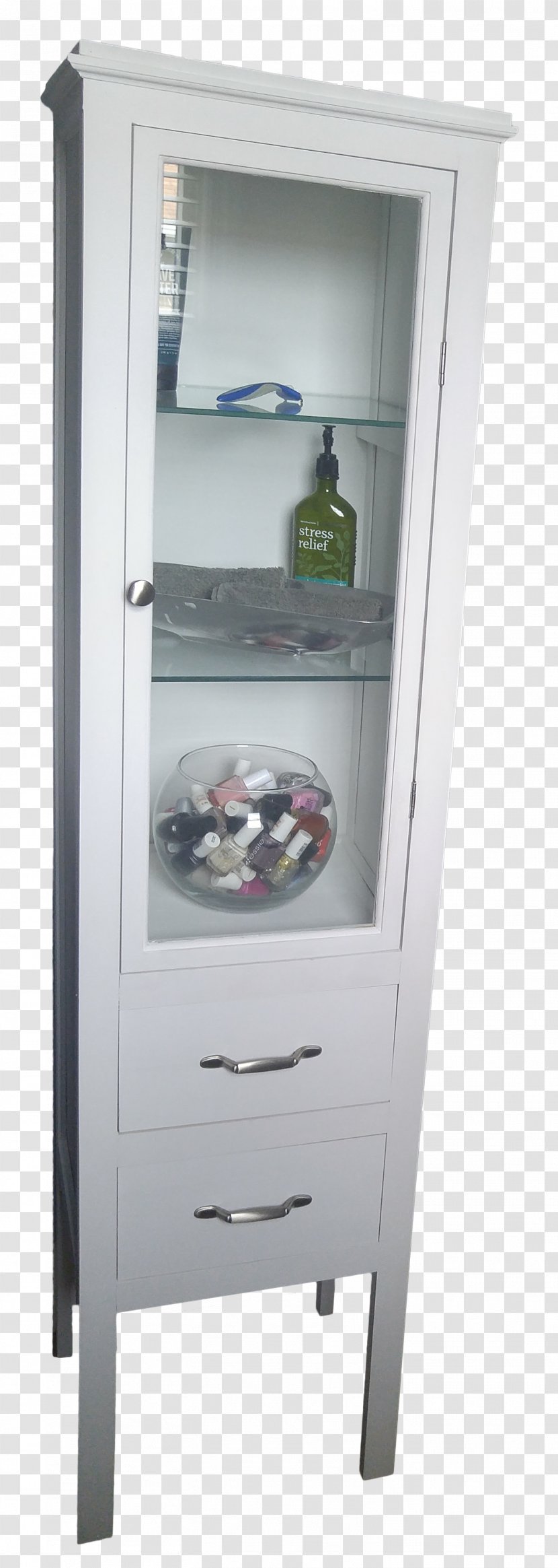 Cupboard Drawer Refrigerator - Bathroom - Cabinet Transparent PNG