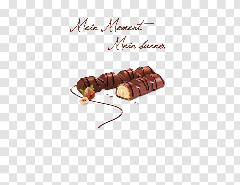 Praline Kinder Bueno Chocolate Wafer - Hazelnut Transparent PNG