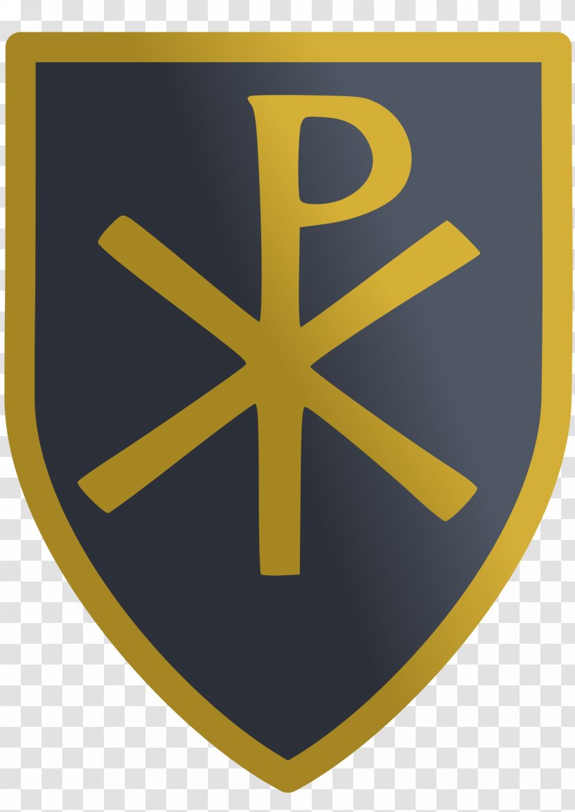 Chi Rho Labarum Shield Symbol Transparent PNG