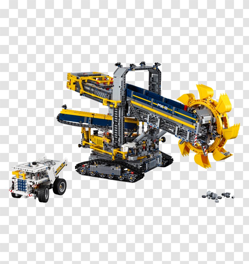 Bucket-wheel Excavator Lego Technic Toy LEGO 42055 Bucket Wheel - Bucketwheel Transparent PNG