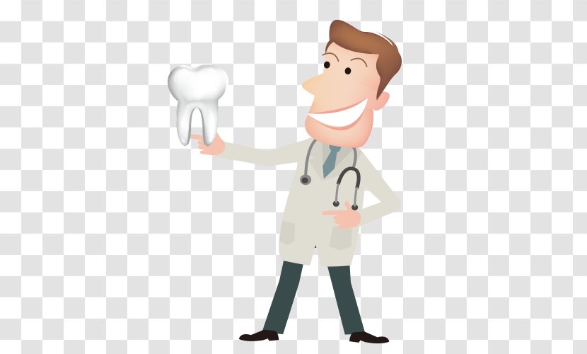 Cartoon Drawing - Heart - Doctors Treat Toothache Transparent PNG