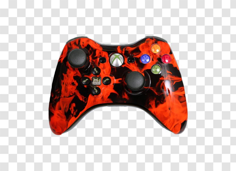 Evil Controllers Mod Battlefield 4 PlayStation 3 Accessory - Orange - Fire Transparent PNG