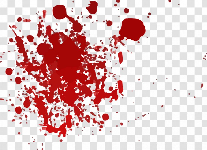 Blood Clip Art - Royaltyfree - Red Splash Transparent PNG