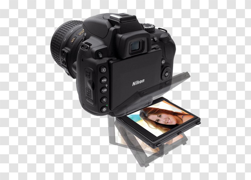 Nikon D5000 D90 D3300 D7000 - Camera Transparent PNG