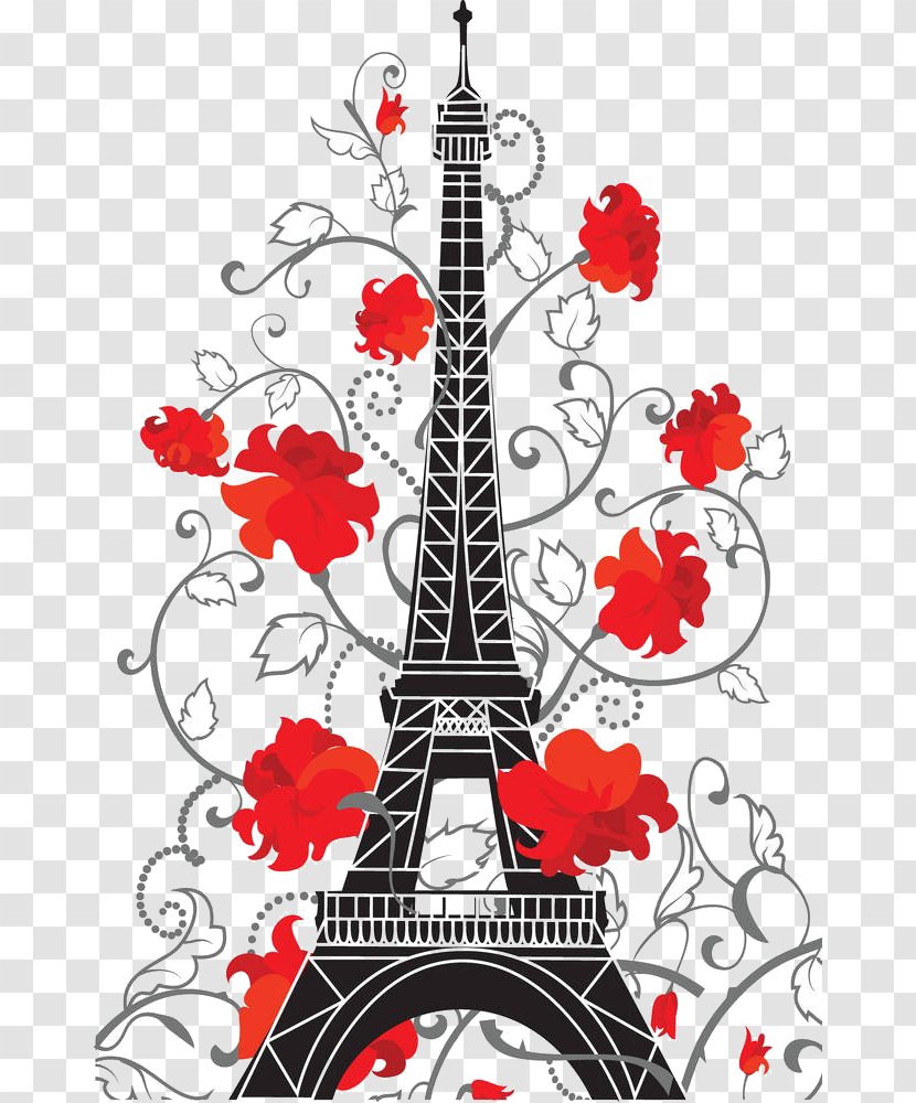 Eiffel Tower Stock Illustration Clip Art - Silhouette - Cartoon,eiffel Transparent PNG