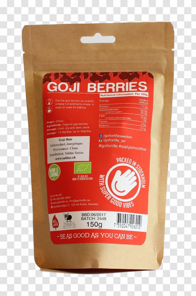 Ingredient - Goji Berries Transparent PNG