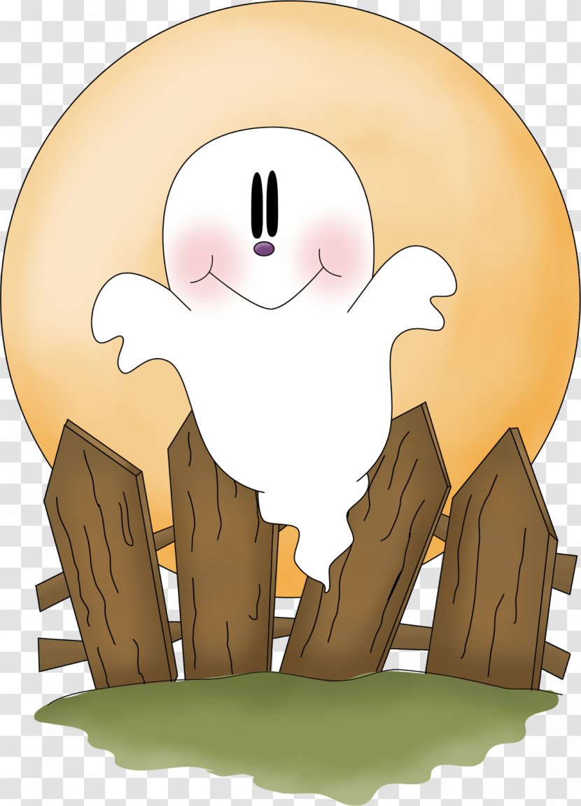 Ghost Halloween Art Clip - Cartoon Transparent PNG