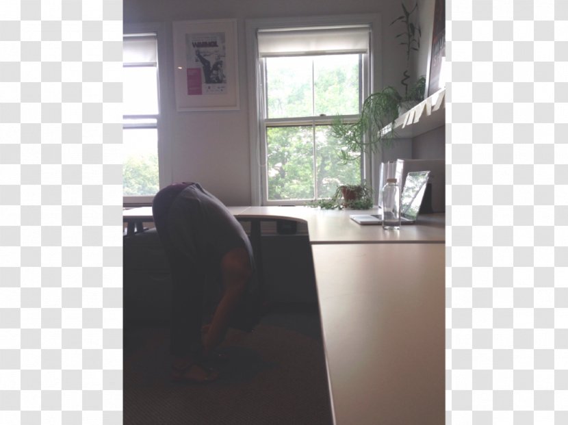 Desk Chair Yoga Interior Design Services Room - Floor - Office Transparent PNG