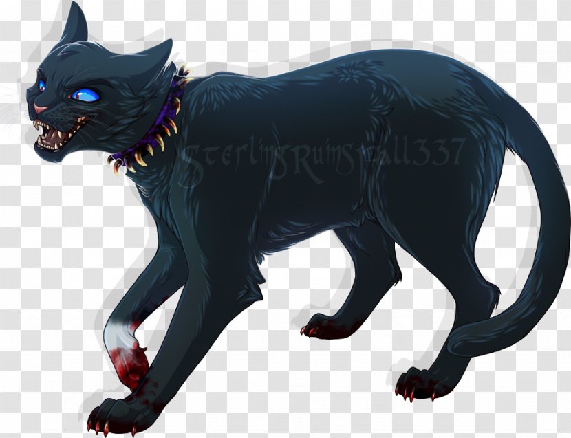 Warriors Cat Fading Echoes Art Hollyleaf - Carnivoran Transparent PNG