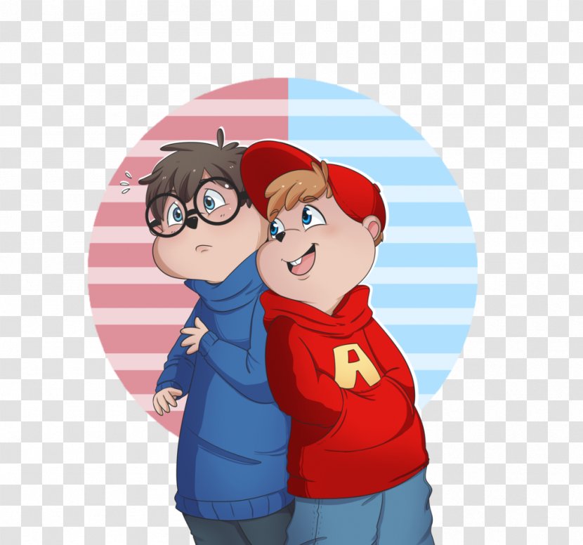 Alvin And The Chipmunks Simon Seville Theodore - Tree - Road Chip Transparent PNG