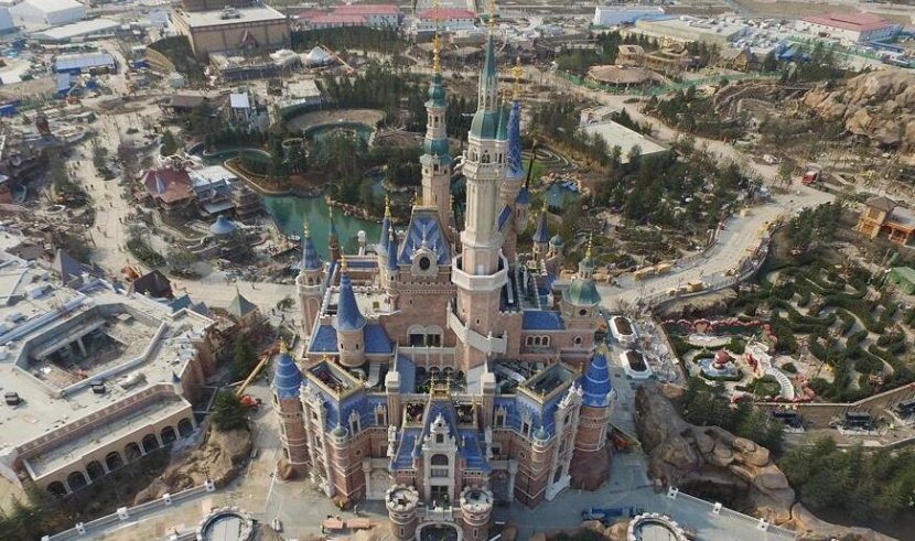 Disneyland Shanghai Disney Resort California Adventure - Urban Area Transparent PNG