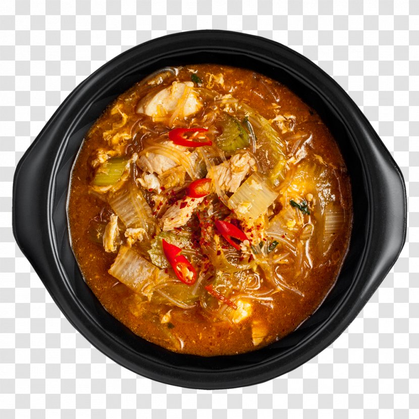 Kimchi-jjigae Yellow Curry Red Sundubu-jjigae Massaman - Sukiyaki - A Thai Restaurant Menú Transparent PNG