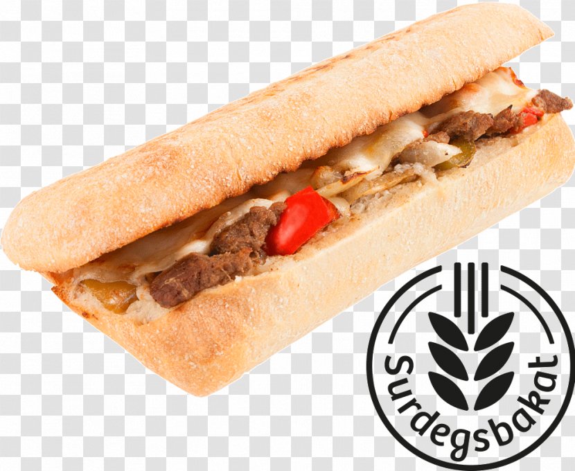 Bocadillo Baguette Ciabatta White Bread Fast Food - Sourdough - Steak Sandwich Transparent PNG