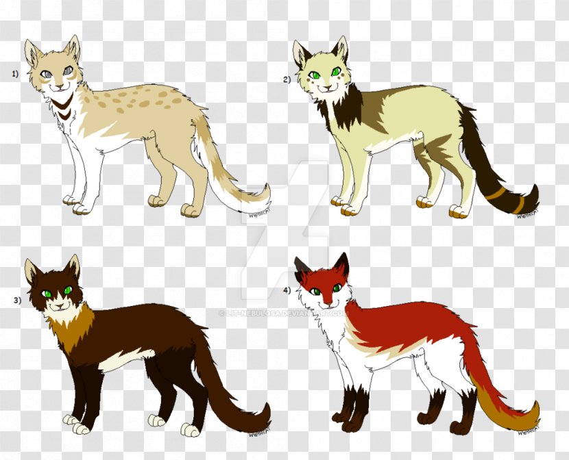 Whiskers Red Fox Cat Tail Clip Art - Small To Medium Sized Cats Transparent PNG