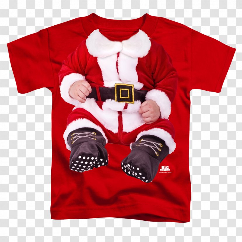 Santa Claus T-shirt Christmas Ornament Sleeve - T Shirt - Guaranteed Safe Checkout Transparent PNG