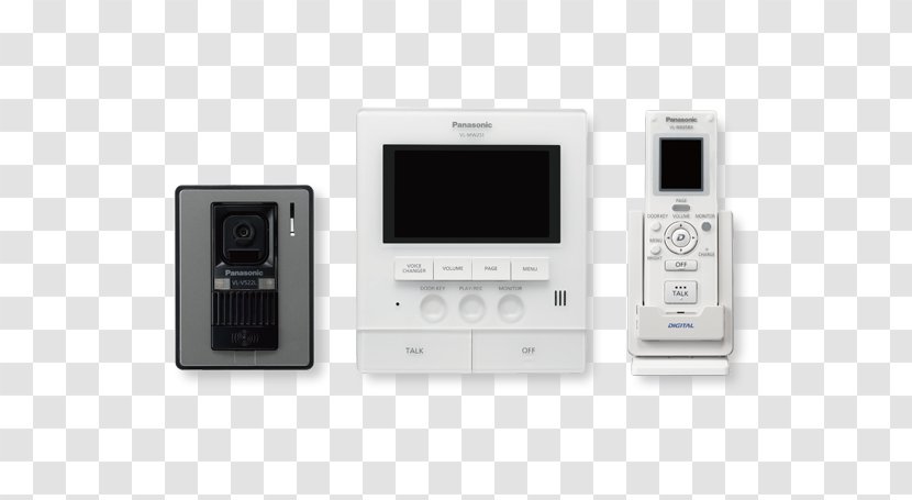 Intercom Video Door-phone Panasonic Door Phone System - Bells Chimes - Thermostat Transparent PNG