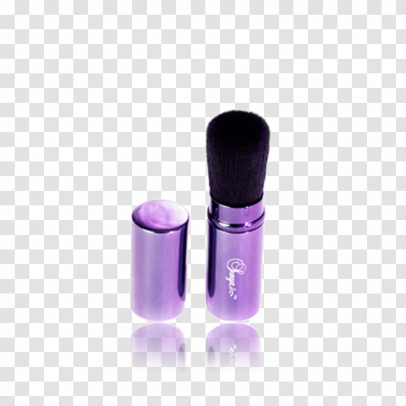 Makeup Brush Cosmetics Compact Face Powder Transparent PNG