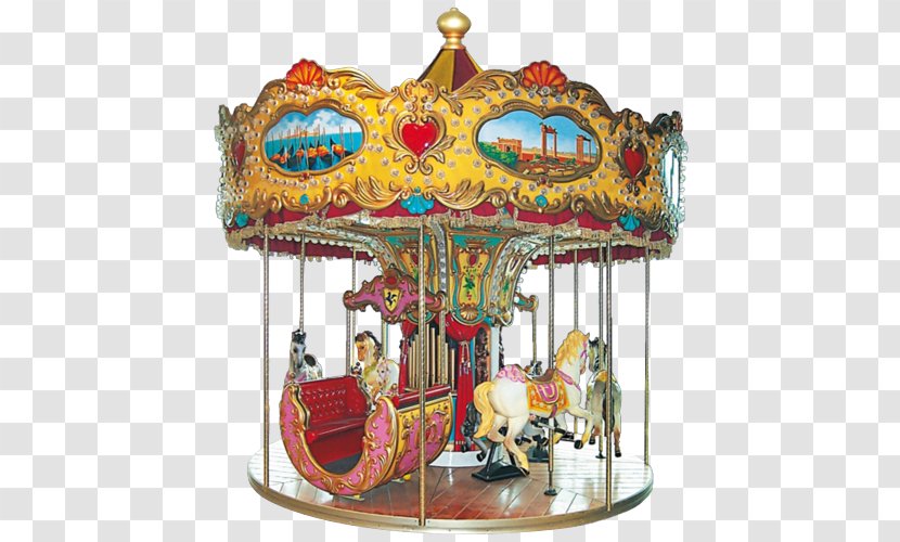 Carousel Kiddie Ride Amusement Park Recreation Tourist Attraction - Hourse Transparent PNG