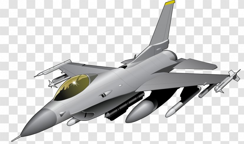 General Dynamics F-16 Fighting Falcon Saab JAS 39 Gripen Airplane Lockheed Martin F-22 Raptor Fighter Aircraft - 16 Transparent PNG
