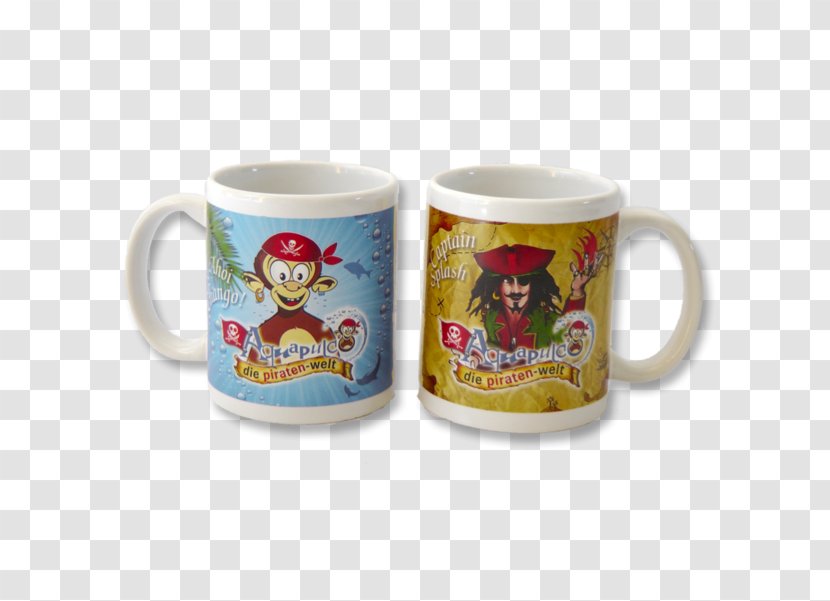 Aquapulco - Tableware - The Pirate World Coffee Cup Mug KopTasse Transparent PNG