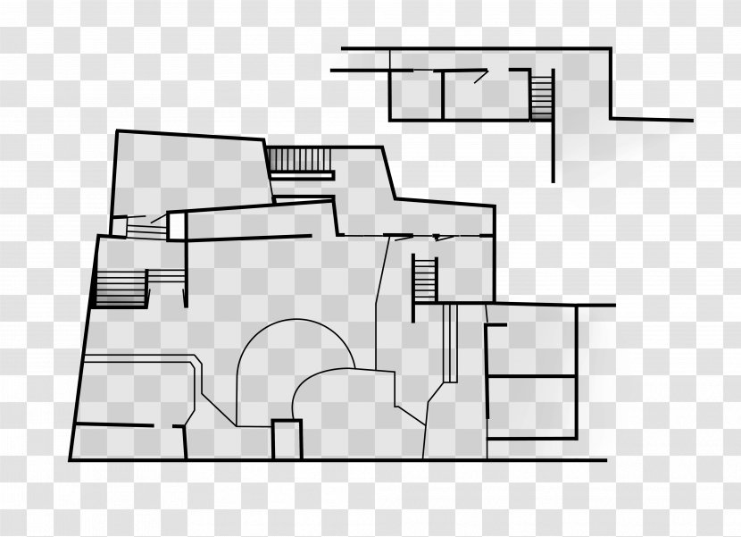 Paper Floor Plan Architecture White - Material - Angle Transparent PNG