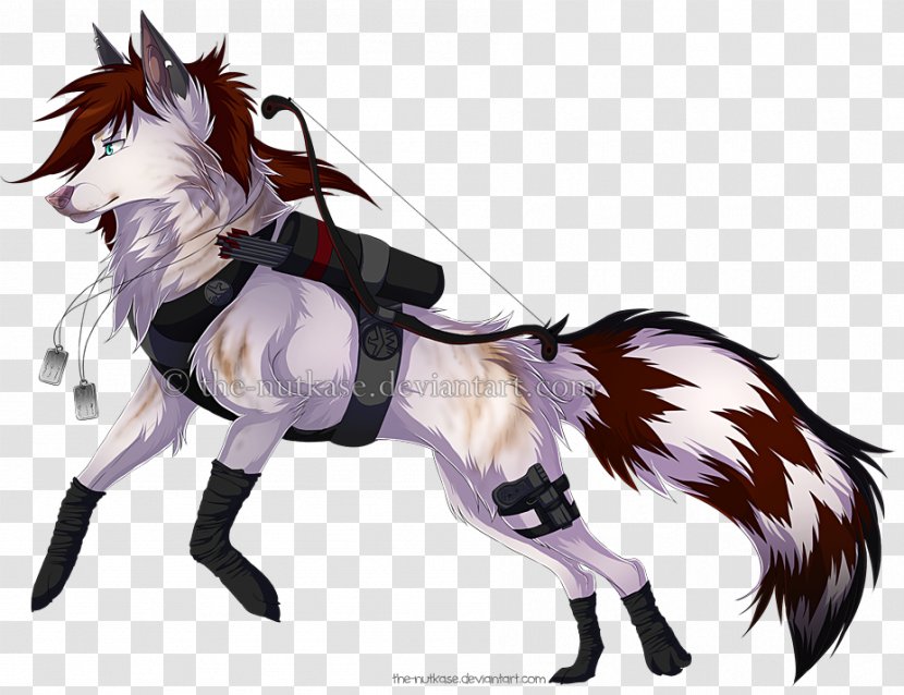 Pony Dog Red Wolf Puppy Horse - Canidae Transparent PNG