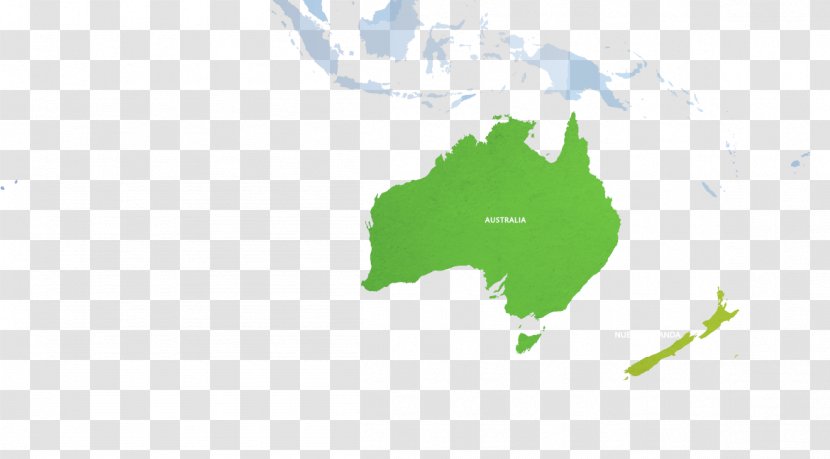 Eurovision Asia Song Contest 2018 Asia-Pacific World Map - Green - Australia Continent Transparent PNG