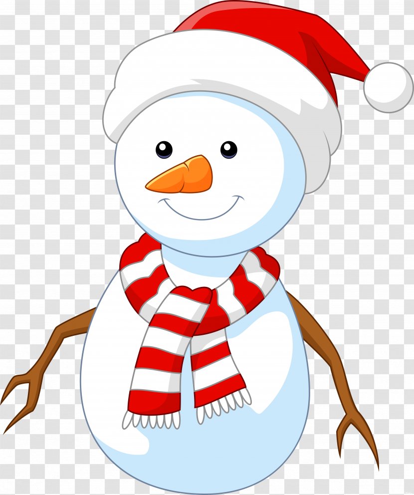 Snowman Drawing Royalty-free - Line Art - 4 Years Transparent PNG