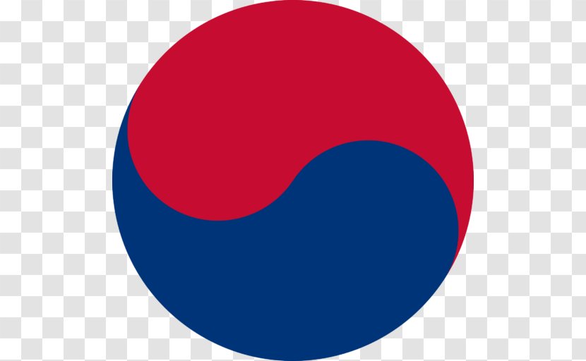 Flag Of South Korea Taegeuk Yin And Yang Taiji - Magenta - Symbol Transparent PNG