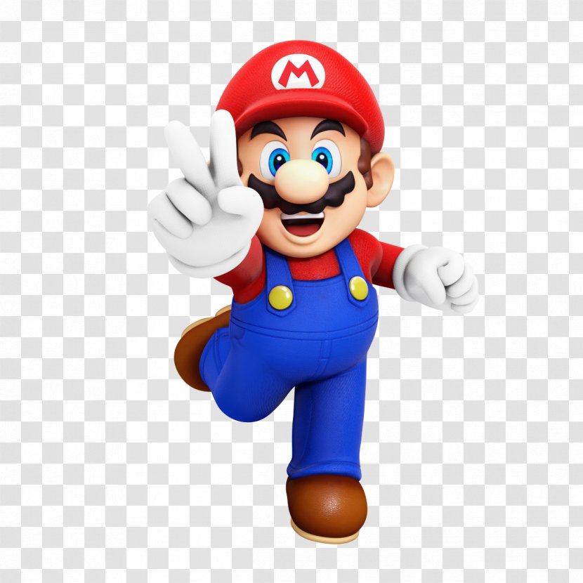 Super Mario Bros. New Bros Luigi - Thumb Transparent PNG