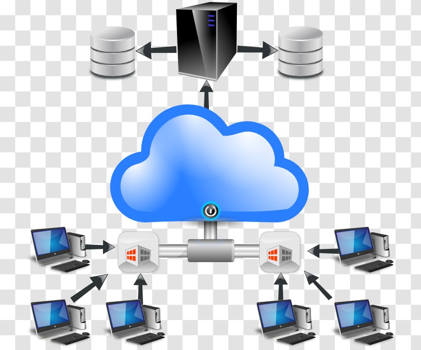 Computer Network Cloud Computing Clip Art Transparent PNG