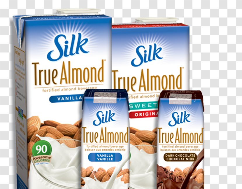 Almond Milk Silk Natural Foods Flavor Dairy Products - Brand Transparent PNG