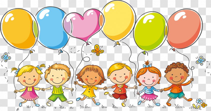 Children's Day Party Father's Mother's - Drawing - 61 Balloons Children Transparent PNG