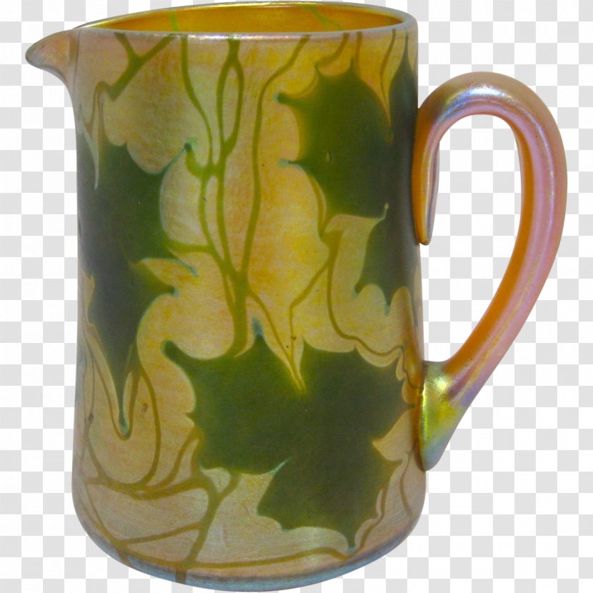 Jug Pitcher Ceramic Vase Favrile Glass - Pottery Transparent PNG