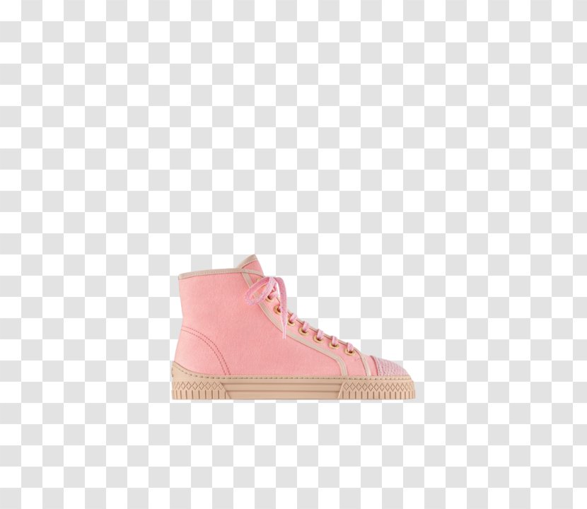 Chanel Shoe Sneakers Footwear Boot - Espadrille - Pink Cloth Transparent PNG