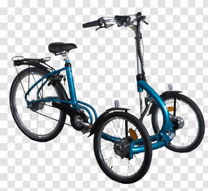three wheel bicycle with motor