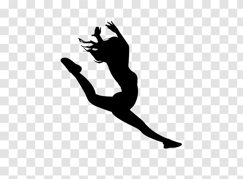 Dance Squad Silhouette Cheerleading Drill Team - Arm - Cheerleader Transparent PNG