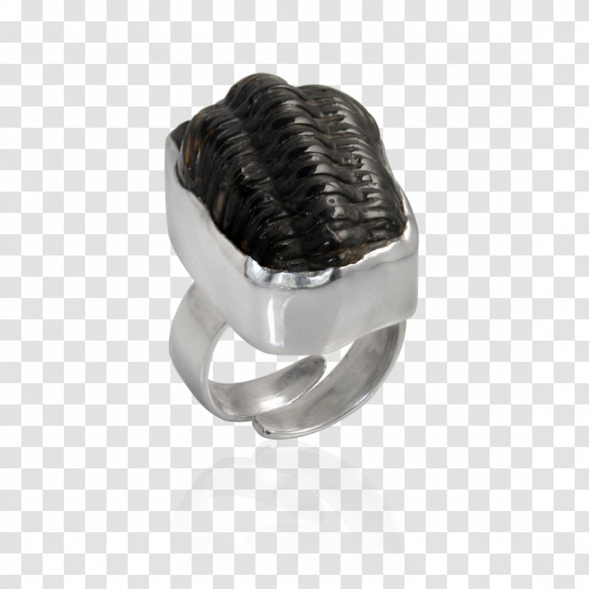 Ring Silver Gemstone Jewellery Pyrite - Fossil - Element Transparent PNG