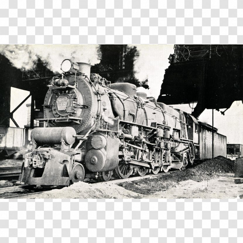 Rail Transport Train Locomotive Motor Vehicle - Steam Engine - Railroad Tracks Transparent PNG