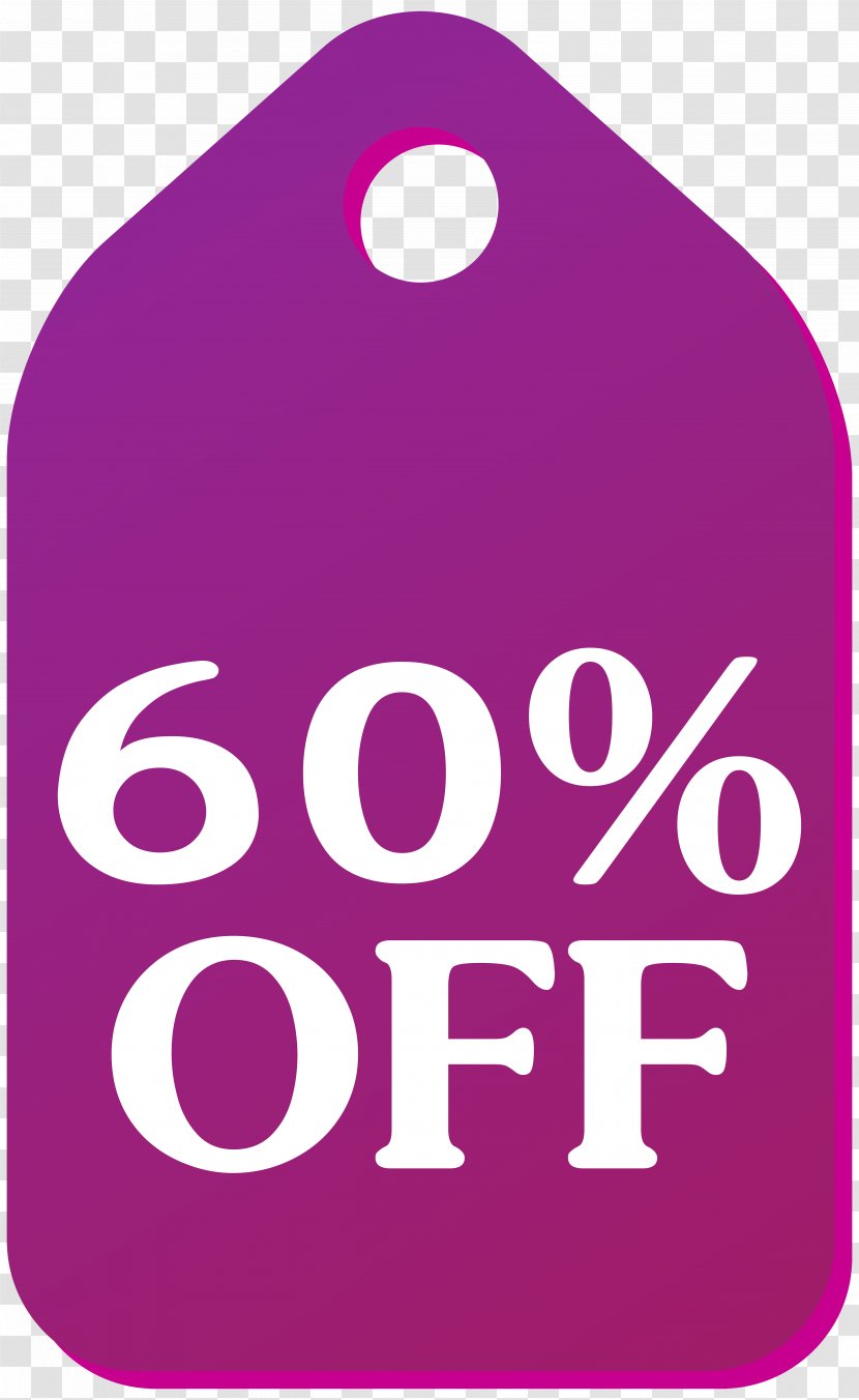 Clip Art - Area - Purple Discount Tag Image Transparent PNG