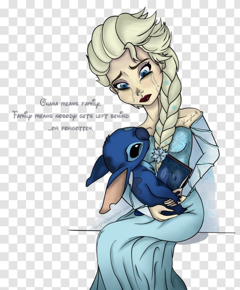 Lilo Pelekai Stitch Elsa Ohana Drawing - Tree Transparent PNG