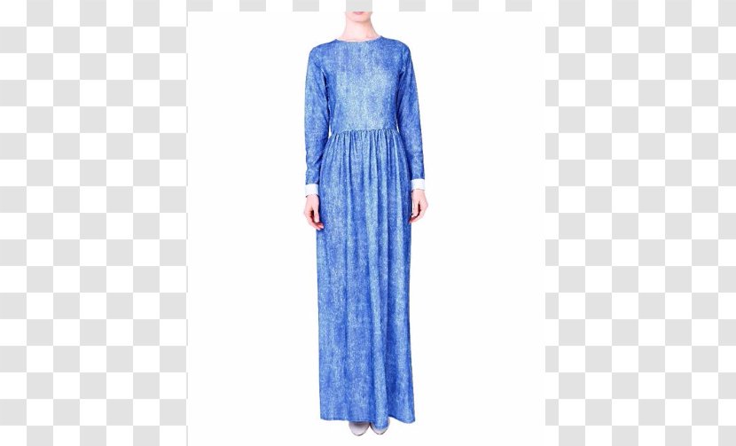 Dress Shoulder Clothing Gown Pattern - Blue Transparent PNG