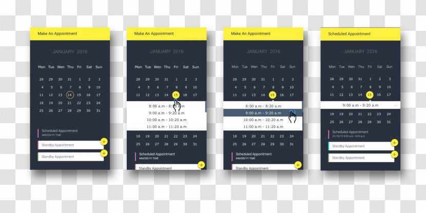 Table Brand Office Supplies - Calendar Transparent PNG