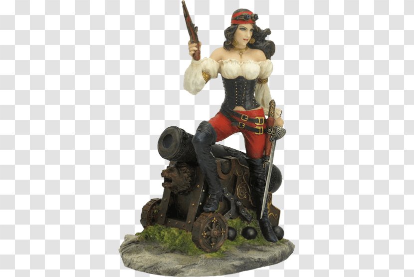 Statue Figurine Golden Age Of Piracy Sculpture - Action Toy Figures - Pirate Woman Transparent PNG