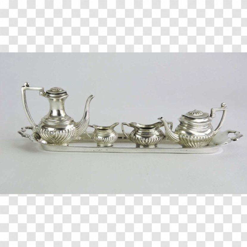 Silver 01504 Brass Nickel Teapot - Tableware Transparent PNG
