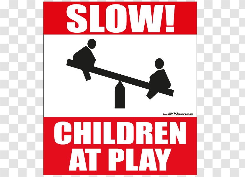 Slow Children At Play Sign Logo Brand - Child Transparent PNG