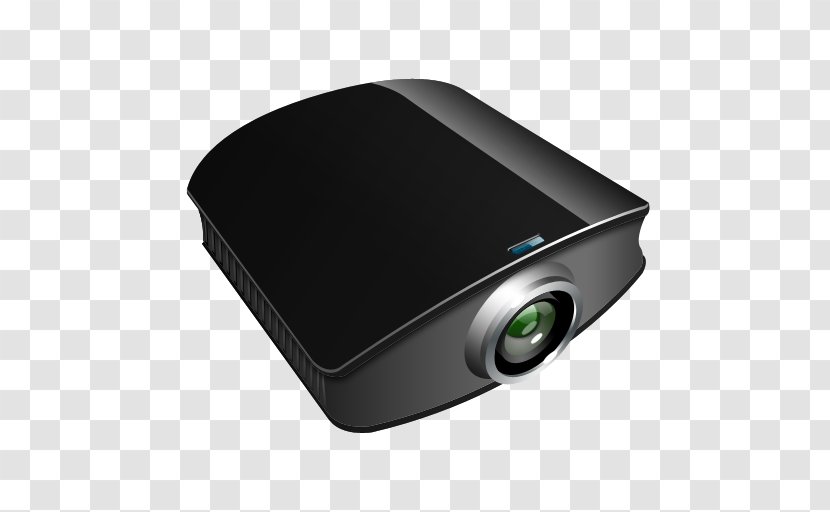 Electronics Accessory Projector Electronic Device Multimedia - Black Transparent PNG